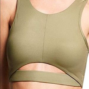 NWT Victoria's Secret Sport Cutout Shine Sport Bra
